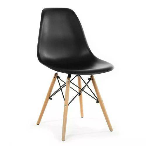 Cadeira Charles Eames Base Madeira Wood Designer