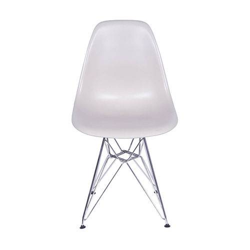 Cadeira Charles Eames Polipropileno com Base Metal - Fendi - Tommy Design
