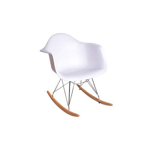 Cadeira Charles Eames Rar - Balanço - Design - Branca