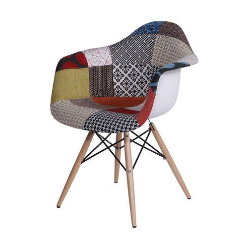 Cadeira com Braços Eames 1120 OR Design Patchwork