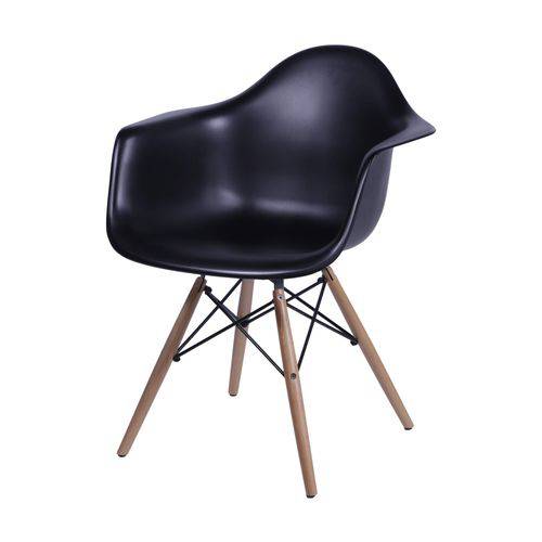 Cadeira com Braços Eames 1120 OR Design Preto