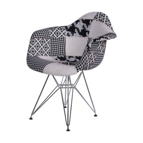 Cadeira com Braços Eames em Metal 1121 OR Design