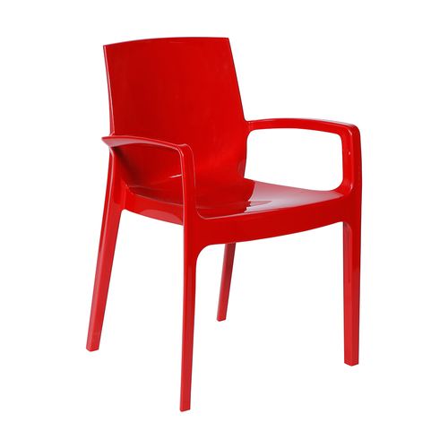 Cadeira Cream Vermelha Vermelha