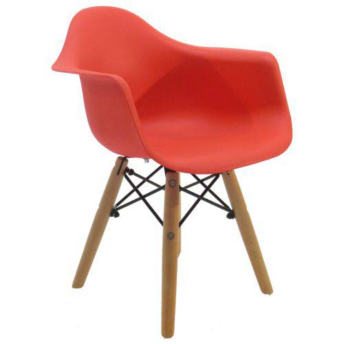 Cadeira DAR Eames Kids Vermelha Original Entrega Byartdesign