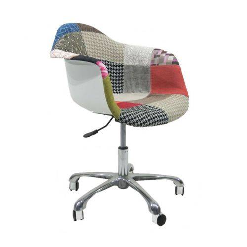 Cadeira DAR Office Patchwork Original Entrega Byartdesign