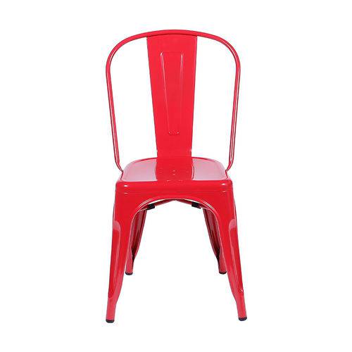 Cadeira de Aço Or Design 1117 - Vermelho - Tommy Design