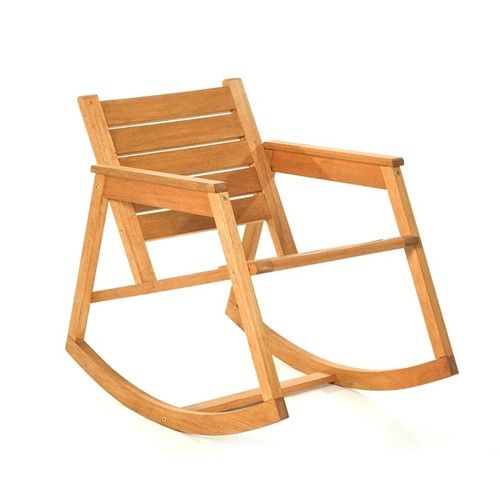 Cadeira de Balanço Janis Jatobá - Wood Prime PTE 27020
