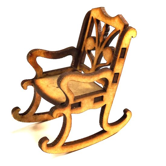 Cadeira de Balanço Mini - MDF