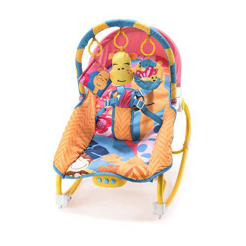 Cadeira de Balanço para Bebês 0-20 Kg Girafa Multikids Baby - BB364