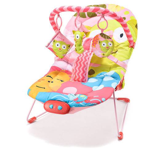 Cadeira de Balanço Reclinável - Gatinhos - Multikids Baby