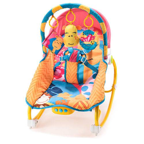 Cadeira de Balanço Reclinável - Girafas - Multikids Baby