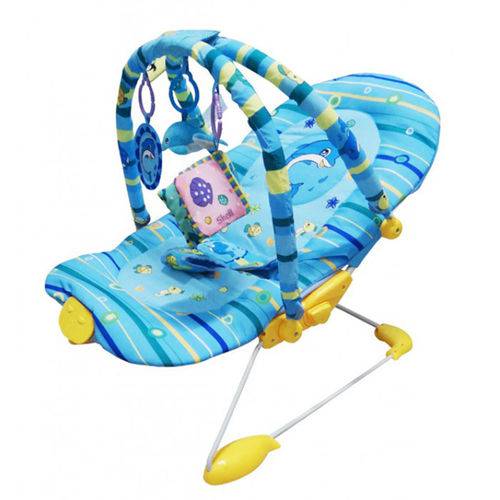 Cadeira de Descanso Musical Vibratória Color Baby