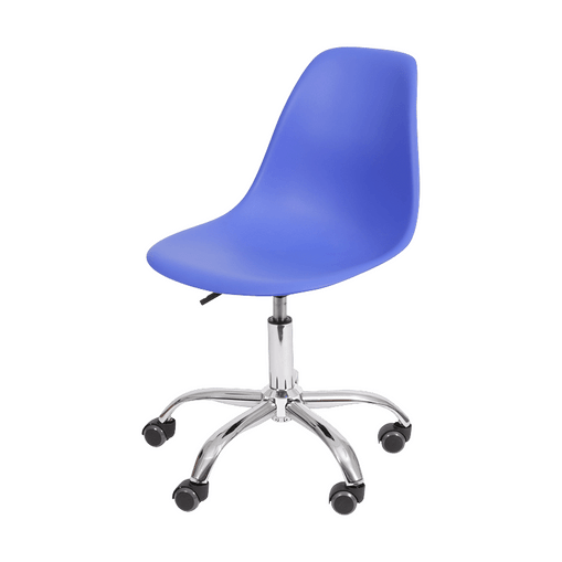 Cadeira de Escritório Eames Azul Escura 1102R OR Design