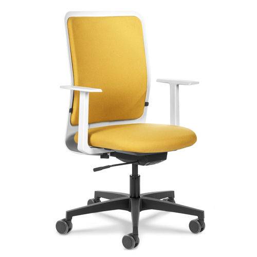 Cadeira de Escritório Flexform Gerente Tecton Golden Yellow