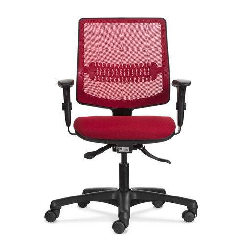 Cadeira de Escritório Flexform Uni me Red N Red