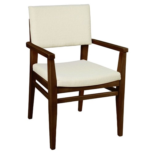 Cadeira de Jantar Belle com Braço Canela - Wood Prime AM 32260