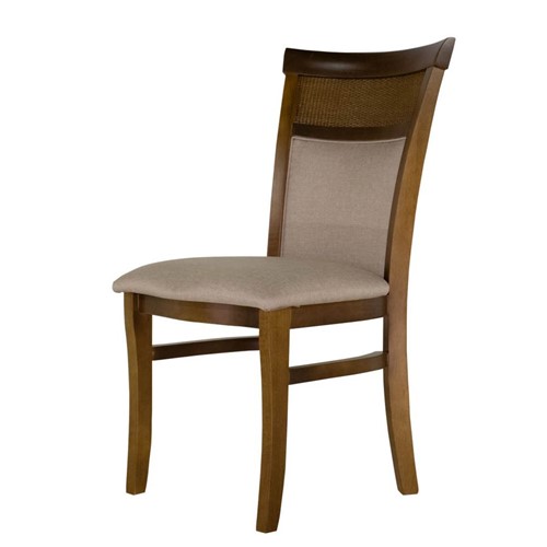 Cadeira de Jantar Cici com Rattan - Wood Prime 25765