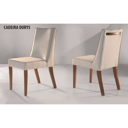 Cadeira de Jantar Dorys Kit C/2 Linha a - Móveis Rafana