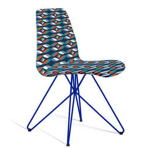 Cadeira de Jantar Eames Butterfly Azul