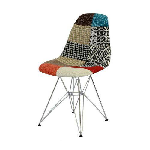 Cadeira de Jantar Eames Eiffel Patchwork 1102 OR Design