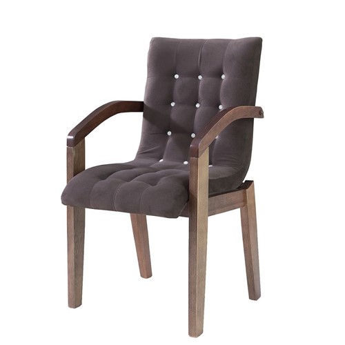 Cadeira de Jantar Gramado com Braço - Wood Prime TA 14294