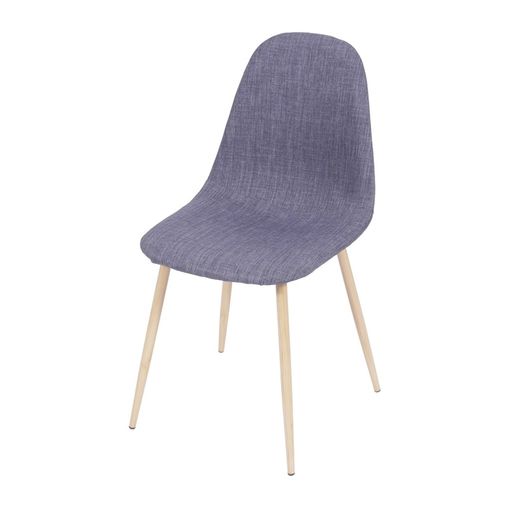 Cadeira de Jantar Jeans Azul em Linho 1112 Or Design