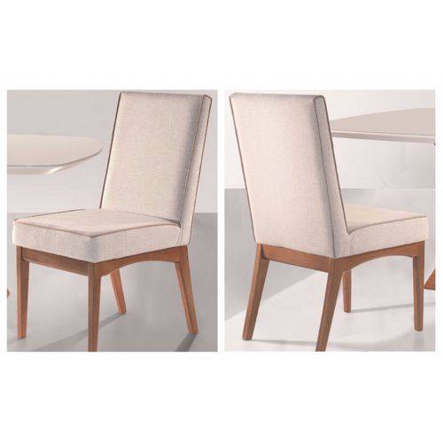 Cadeira de Jantar Jobim Kit C/2 Linha a - Móveis Rafana
