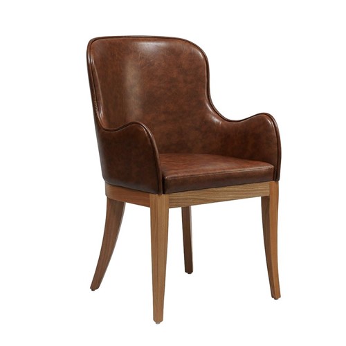 Cadeira de Jantar Petra com Braço - Wood Prime SB 29048