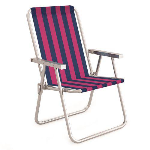 Cadeira de Praia Alto Conforto 2136 Cores Sortidas Mor