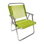 Cadeira de Praia Xl 130 Alumínio Verde Primavera