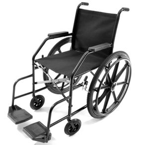 Cadeira de Rodas Assento de Nylon Pés Fixos 40cm Prolife PL 001 (Cod. 12809)