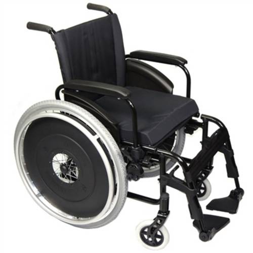 Cadeira de Rodas Avd Alumínio 42cm Preta - Ortobra
