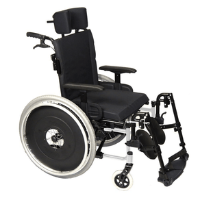 Cadeira de Rodas AVD Alumínio Reclinável 38cm Branca Ortobras (Cód. 11228)