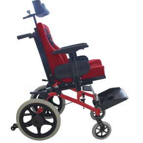 Cadeira de Rodas Conforma Tilt com Apoio Postural 35cm Vermelha Ortobras (cód. 17001)