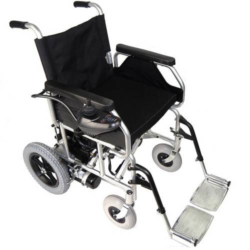 Cadeira de Rodas Dinâmica Plus Motorizada 40 Cm Prata - Ortomix