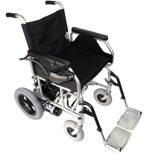 Cadeira de Rodas Dinâmica Plus Motorizada 46cm Prata - Ortomix