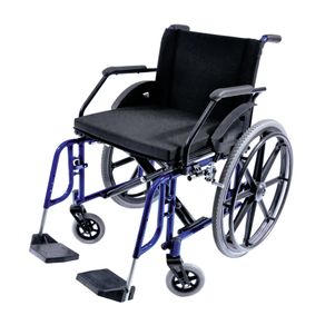 Cadeira de Rodas Elite Obeso Até 130kg com Pés Escamoteáveis 52cm Prolife (Cód. 6538)