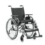 Cadeira de Rodas em Alumínio Taipu 42cm Prata - Baxmann