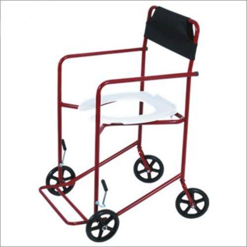 Cadeira de Rodas Higiênica Extra Vinho 40 Cm - Carone
