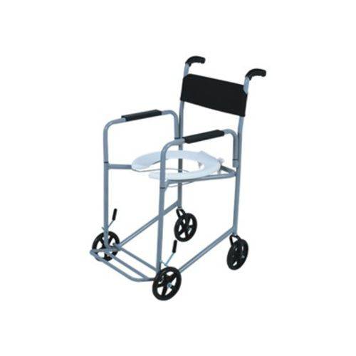 Cadeira de Rodas Higiênica Ii Cinza 40 Cm - Carone