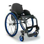 Cadeira de Rodas Monobloco M3 Premium Ortobras Uso Ativo Alumínio Peso Leve com Encosto Rígido Hummel