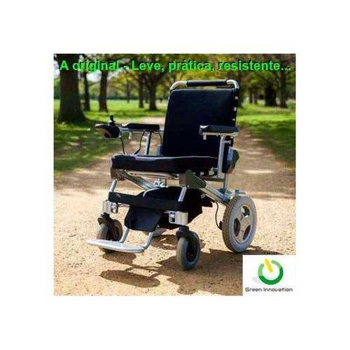 Cadeira de Rodas Motorizada Elétrica Leve 12 Polegadas Tamanho G