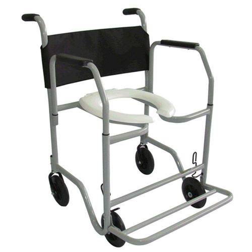 Cadeira de Rodas para Banho Max - Obeso - Cds Até 120 Kgs