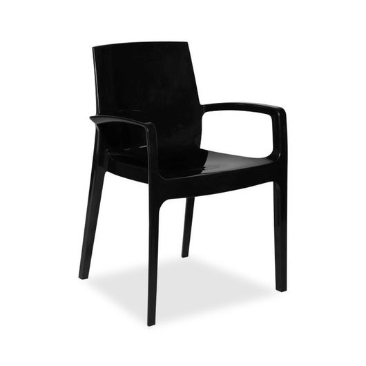 Cadeira Decorativa, Preto, Cream
