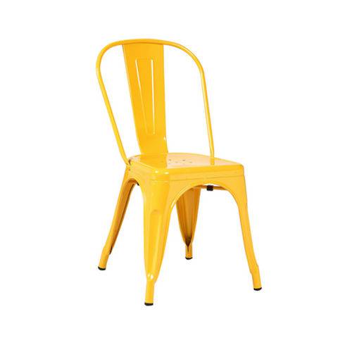Cadeira Design Tolix Iron Francesinha Xavier Pauchard Amarelo Cozinhas Berlin Fratini