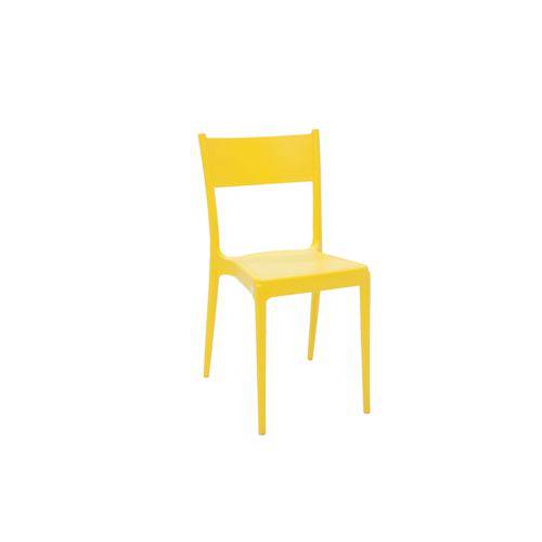 Cadeira Diana Satinada Amarela - TRAMONTINA