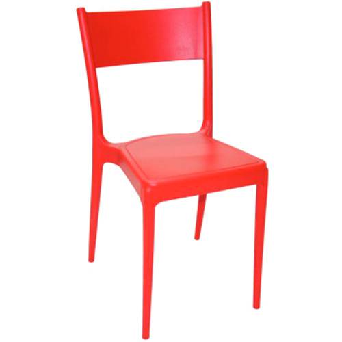 Cadeira Diana Vermelha - Tramontina