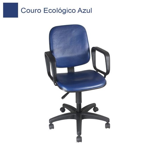 Cadeira Diretor 159 Couro Ecológico com Braço Toscana 190242