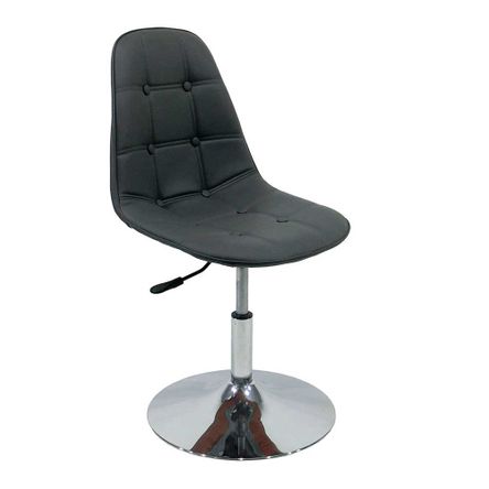 Cadeira DKR Disco Botone Cinza Original Entrega Byartdesign