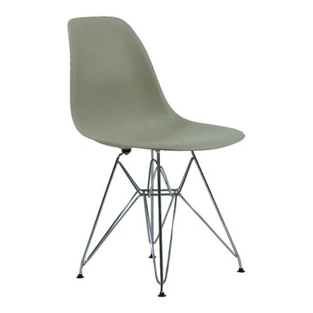 Cadeira DKR Metal Eames Nude Byartdesign